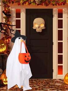 1pc Halloween Porch Goose Costume, Holiday Goose Outfit - Halloween Ghost Costume, Suitable For Halloween Yard Decor Lawn Porch Goose Costume, Halloween Goose Costume Goose Shaped Clothes Porch Goose Clothes Yard Goose Decoration, Halloween Decoration, Halloween, Suitable For Holiday Party, Home Decor, Halloween Garden Decoration - A - View 2