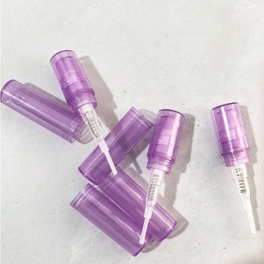 10個 2ml 圓形塑膠香水噴霧瓶,空化妝品分裝瓶 - 查看 1