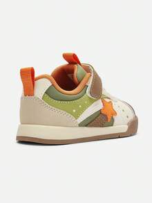 Balabala Toddler First Walker Shoes 2026 Spring/Autumn New Classic Anti-Slip Bread Shoes Children's Shoes - Coffee Flower Color - View 6