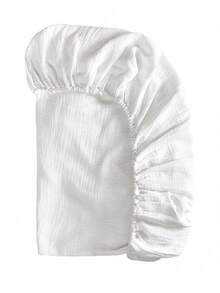 1pc Baby Crib Fitted Sheet, Soft And Snug For Peace Of Mind And Comfort. Classic Wrap-Around Design Fits Tightly Over Mattress, Effectively Prevents Sheet Slipping And Shifting, Easy To Care For And Store, Suitable For Baby Cribs And Bassinets - Multicolor - View 4