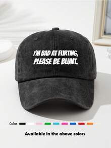 1 pieza Gorra de béisbol unisex de unicolor desgastada, visera deportiva vintage lavada, transpirable, adecuada para salidas diarias, pesca, viajes al aire libre - Multicolor - Ver 27