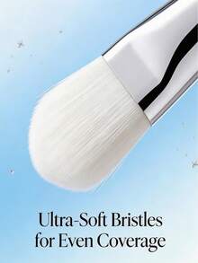 2pcs Face Mask Brush Set - Soft And Application Tools, With Cream Scoop Design, Gentle Exfoliating Bristles, Suitable For Clay Masks, Creams, Serums - Hygienic Face Mask Brush Set, Suitable For Sensitive Skin, 1pc Soft Bristle Face Mask Brush And 1pc Silicone Face Mask Brush Easy To Clean And Durable - Silver - View 6