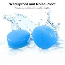 2-24pcs Reusable Moldable Silicone Earplugs For Sleep & Swimming, Noise Reduction, Fit Any Ear Size, For Snoring, Work, Graduation Essentials, Back To School Gift For Men, Women, Students - Multicolor - View 3