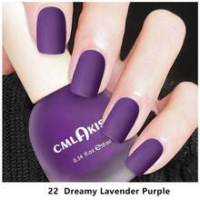 CMLAKISS Summer New Matte Quick-Dry Nail Polish, Peel-Resistant, No UV Lamp Required, Suitable For Fingernails And Toenails - Multicolor - View 17