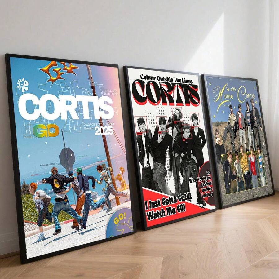 1/PC Popular Poster Wall Art, Canvas Murals, Modern Room Frameless Decoration, Film Art, Fan Gifts, Frameless - 1PC - View 1
