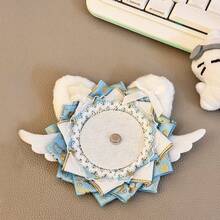 Anime Badge - Angel Cat Ear Sneakers [Sky Blue] - View 3