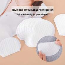 Disposable Invisible Underarm Sweat Pads, Long-Lasting Breathable, Lightweight, Strong Absorbency, Odorless, Easy To Use, Unisex, Suitable For Summer, Beach And Travel - View 2