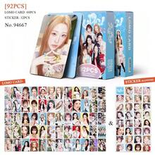 92pcs Photo Card Set, Hearts2Hearts New Album RUDE K-Pop Girl Group Merchandise LOMO Cards, Suitable For Friends' Birthday And Music Lovers Gifts, Fan Collectibles - Multicolor - View 12