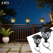 2/4pcs Solar Powered LED Lights, IP44 Waterproof Outdoor Solar Lights, Dual-Use Pathway And Pool Underwater Lights, Solar Wireless Warm White Decorative Lights, Suitable For Frame Pools, Trampolines, Gardens, Patios, Parties, Holiday Decorations - Warm Light - View 12