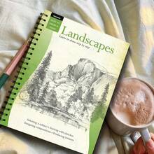 Outdoor Scene Painting Tutorial Book, Step-By-Step Learning To Draw Landscapes, Trees And Natural Scenery, Master Painting Techniques, Adult Painting Tutorial, Multiple Styles Available (Brushes Not Included) - Single Piece - View 3
