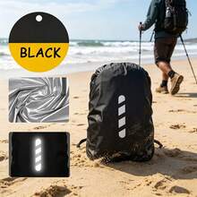 High-Quality Double-Layer Reflective Backpack Rain Cover, 15L-40L Waterproof Backpack Rain Cover With Reflective Strip, Suitable For Hiking, Camping, Travel, Cycling Outdoor Backpack Cover - Multicolor - View 6