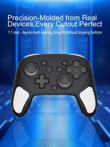 Compatible con Switch 2 Pro Controller, Funda protectora de controlador de doble color reforzada, Anti-caída Anti-deslizante Anti-rayones Anti-sudor, Sensación de control de juego mejorada, Empaque en caja de color - Ver 6