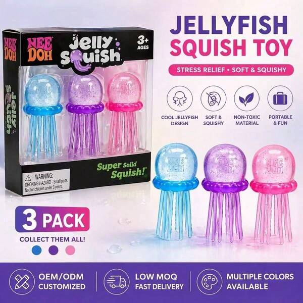 asmodee Soft NeeDoh Toy, 1pc, Stress Relief Toy, Suitable For Home Or Office Relaxation/Entertainment, Fun And Perfect For Room Decor