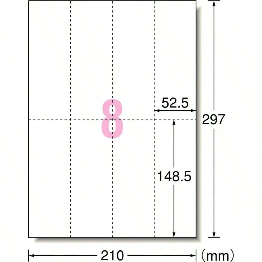 ãšãŒã¯ã³ æäœããã±ãã çœ 8é¢ ååžä» 160æå 51474 - ãã¯ã€ã + A4 (* 2) + 8é¢ååžãªã - ãã§ãã¯ãã 1