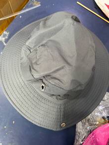 1pc Women's Quick-Dry Adjustable Wide-Brim Sun Hat, Designed For Optimal Sun Protection And Daily Shielding,Polyester Material - Multicolor - View 11