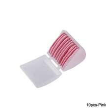 Polvo de marcado para costura de 10 colores, polvo de marcado especializado para sastres de ropa, bolígrafo de marcado para costura, herramienta de corte y marcado de prendas, accesorios de troquelado. - 10 piezas rosas - Ver 1