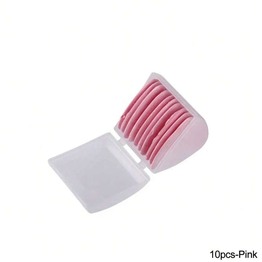 Polvo de marcado para costura de 10 colores, polvo de marcado especializado para sastres de ropa, bolígrafo de marcado para costura, herramienta de corte y marcado de prendas, accesorios de troquelado. - 10 piezas rosas - Ver 1