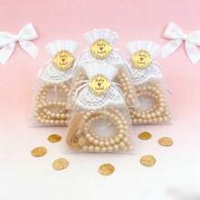 Custom Tasbih Lace Bag, Ramadan Blessing Gift, Customized Prayer Beads, Islamic Wedding Gift, Ramadan Baby Shower, Engagement Favor, Aqiqah Favor. Customized Name Acrylic Sign, Personalized Acrylic Gift - Multicolor - View 6