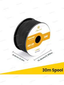 550 Paracord 4mm 7-Strand Core Type III Nylon Rope Parachute Cord Suitable For Outdoor Camping DIY Crafts - Multicolor - View 4