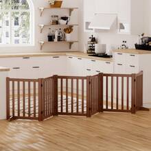 Pet Fences, Dog Enclosures, Indoor Fences, Stair Railings, Isolation Gates, Dog Cages, Partitions. - White - View 12
