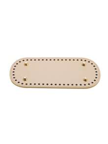 1Pc Oval Bag Bottom With Holes,Inserts Base For Knitted Bag,Handbag&Purse,DIY Bag Bottom Pad Sewing Accessories,DIY Crafts Wallet Making,Easy To Use - Multicolor - View 14