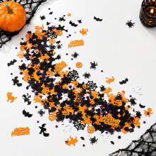 15g/60g Alloween Table Confetti Pumpkin Ghost Bat Star Paper Scatters Halloween Party Table Decorations - Multicolor - View 4