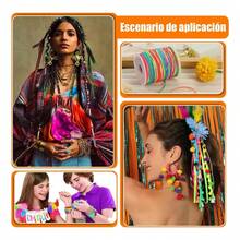 20 Rollos-hilo Chino 0.8mm,hilo Para Pulseras,macrame 900m - Color-2 - Ver 7
