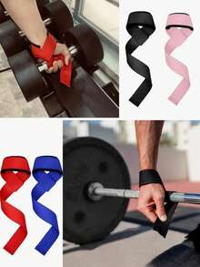 1pc Outdoor Weightlifting Wrist Strap, Dumbbell Hand Protection Band, Fitness Wristband, Fitness Equipment Accessory - Multicolor - View 3