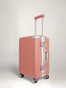 JLY 3-Piece Polycarbonate Hard Shell Luggage Set, Carry-On, Medium & Large Suitcases, Built-In TSA Combination Lock, 360° Spinner Wheels - Bubblegum Pink - View 10