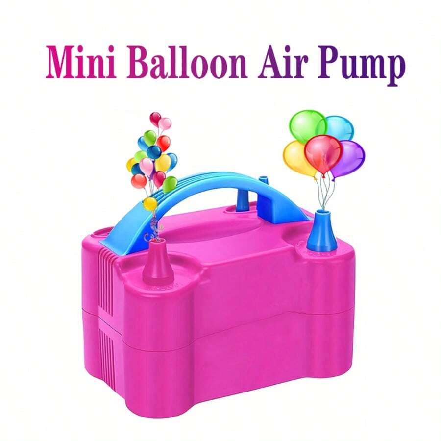 Pompa Balon Elektrik, Pompa Balon Elektrik Portabel, Pompa Balon untuk Dekorasi Pesta Ulang Tahun (110V-120V 600W) Cocok untuk Mengisi Balon Pesta - Steker Tipe AS A (110-127V) - View 1