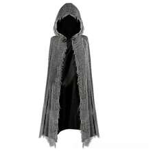 New Halloween Decoration Cloak Cosplay Ghost Witch Zombie Robe Costume Party Horror Costume Hooded Cloak, Suitable For Halloween And Christmas - Multicolor - View 2