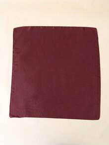 A Solid Color Women's Square Scarf, Fashionable Solid Color Silk Scarf, Versatile Hair Tie, Belt, Bag Strap, Multi-Functional Scarf - Multicolor - View 6