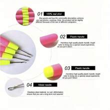 1pc/5pcs/10pcs Professional Crochet Needles For Making Jumbo Micro Braids And Wigs - Durable And Easy To Use - View 4