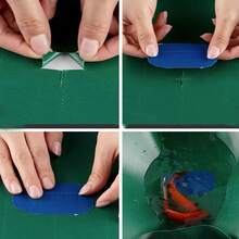 Nastro per riparazione teloni, nastro per riparazione teloni per camion, nastro per riparazione teloni in tela cerata, nastro impermeabile per riparazione impermeabili in tessuto di fibra di vetro - Nastro riparatore - Visualizzare 5