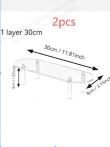1pc Clear Acrylic Perfume Organizer Display Stand, Oval Riser Shelf For Fragrance Bottles, Makeup, Essential Oils, Collectibles, Countertop Cosmetic Storage Rack - View 10