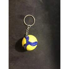 Gantungan Kunci Bola Voli Mini PVC 3,8cm, Gantungan Kunci Bola 3D, Gaya Olahraga, Hiasan Tas yang Dapat Dipersonalisasi, Koleksi untuk Penggemar, Hadiah Kenang-kenangan - MultiWarna - View 12
