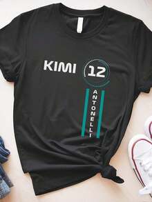 Women T-Shirts - 黑色 - 查看 1