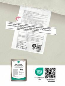 HONEYMOON 2/3件組純色緞面床單套組，1件緞面床墊套 + 1/2件緞面枕套，柔軟透氣防皺，提升睡眠品質，適合所有床尺寸（單人、雙人、加大、特大），適用於居家與學校宿舍，13.78英吋/35公分深口袋，開學必備，Oeko-Tex認證，米白色 - 嫩白色 - 查看 9