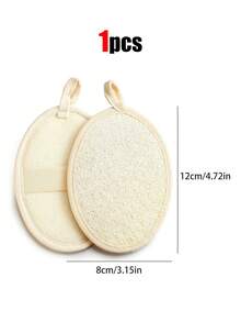 6/3/1pc Natural Loofah Sponge, Loofah Flower Natural Exfoliating Bath Sponge, Suitable For Men And Women, Bathtub Shower Deep Body Cleansing, Bathing Use - Multicolor - View 8