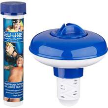 Small Dispenser With 10 Ultimate Chlorine Tablets 20g PLUS FREE TEST STRIPS - 1 - 查看 5