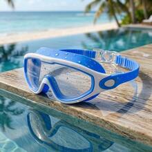 Kids Swimming Goggles Waterproof Leak-Proof UV400 Anti-Fog Wide View Comfortable Fit Children Swim Eyewear For Pool Beach, First Day Of School - Multicolor - View 9
