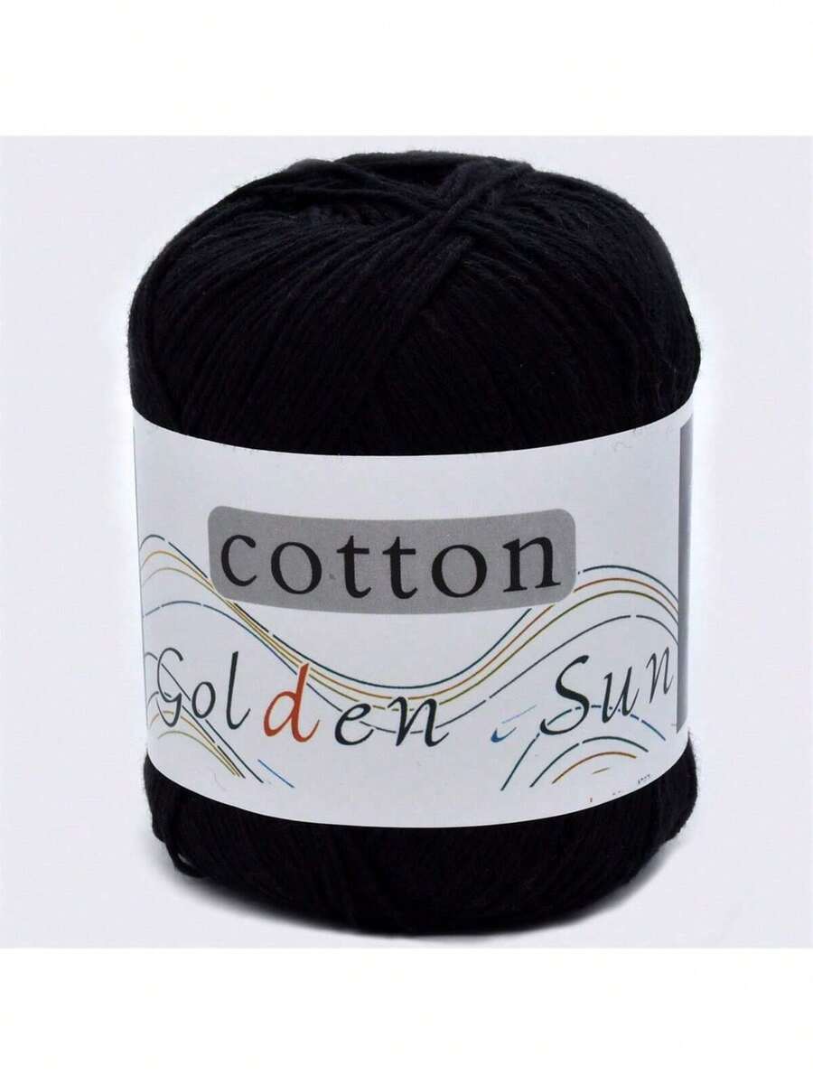 100% Pure Cotton Hand-Knitted Yarn, Suitable For Knitting And Crochet, 8-Ply Worsted Yarn, For Sweaters, Blankets, 50g, 200m, Soft Yarn, Needlework - One Size Fits All - View 1