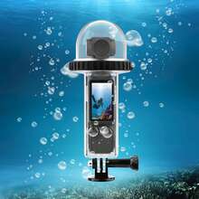 1574.8 吋潛水保護殼，適用於 Osmo Pocket 3 雲台相機，水下浮潛衝浪拍攝配件，高透明水下保護殼，附快拆支架 - 查看 6