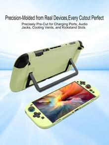 適用於 Switch 2，2件式分體 TPU 控制器保護套 + 1件 PC 主機外殼套組，防摔防爆防刮防汗全方位保護，提升遊戲操作手感與體驗，實用遊戲配件 - 查看 4