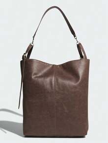 Adidas Originals 中性 U BELTED TOTE 肩膀包 KT0863 - 棕色 - 查看 1