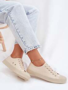 Women's Big Star TT274121 Classic, Light And Comfortable, Timeless Women's Footwear Ideal For Everyday. Beige Brown - Beige - View 9