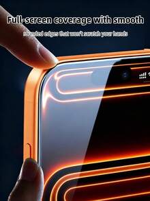 3pcs Full Coverage Tempered Glass Screen Protector, Compatible With IPhone 17 17e 16 15 14 13 12 11 Pro Max XR XS Max Air Mini Se2 Se3 8 7 6 Plus, Edge-To-Edge Coverage, High Definition, High Transparency, High Hardness, Anti-Scratch, Anti-Fingerprint, No White Edges, No Bubbles, Easy Installation, Case Friendly - Clear - View 7