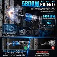 Electric Hammers - US A Type Plug(110-127V) - View 2