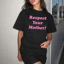 Women T-Shirts - 黑色 - 查看 1