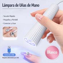 USB LED Hand Nail Lamp – Fast Drying, Portable And Precise - White - View 1